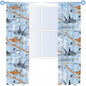 Disney Planes Kant en klaargordijn - Blauw - 336x137 cm - Per twee