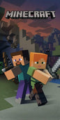 Minecraft Handdoek GoodGuys 70x140 Duurzaam Katoen