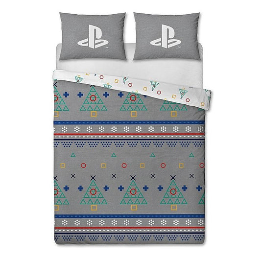 Playstation Dekbedovertrek 200x200 Play Station Christmas Kerst 2in1