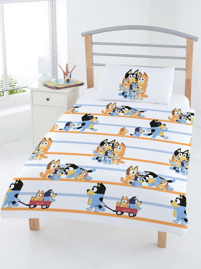 Bluey Dekbedovertrek 120x150 Junior Duurzaam 2in1 Polykatoen