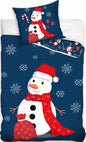 Christmas Dekbedovertrek 140x200 Kerst Katoen Xmas Snowpop