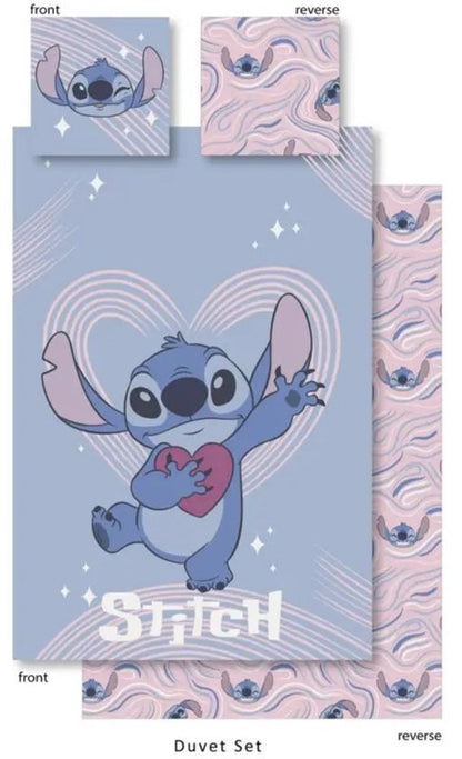 Stitch Lilo Dekbedovertrek 140x200 Duurzaam Polykatoen 2in1
