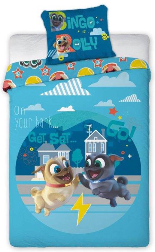 Bingo I Rolly dekbedovertrek 140x200 2in1 Duurzaam Katoen