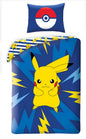 Pokemon Dekbedovertrek 140x200 2in1 Duurzaam Pikachu KATOEN
