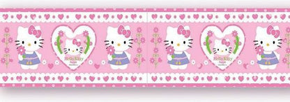 Hello Kitty Behangrand Zelfklevend 15,6cm Breed
