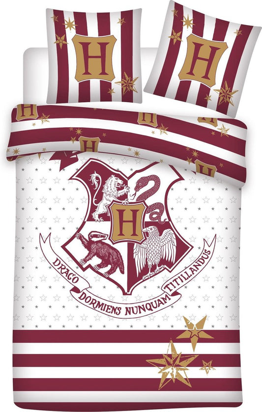 Harry Potter Dekbedovertrek Eenpersoons 200x200 Duurzaam Katoen