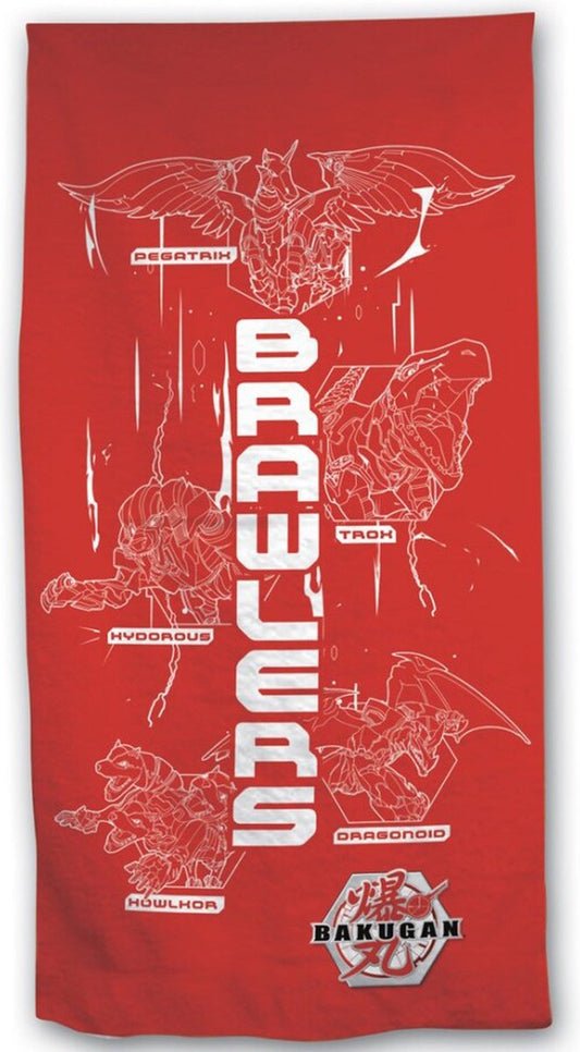 Bakugan Handdoek 70x140 Katoen Duurzaam