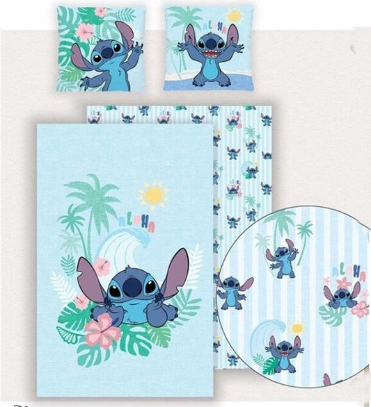 Stitch Lilo Dekbedovertrek 140x200 Duurzaam Polykatoen 2in1