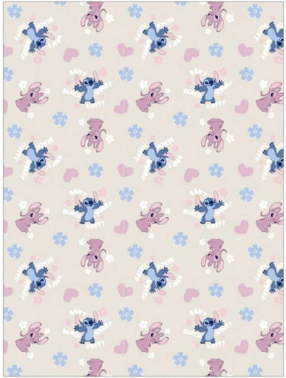 Disney Lilo Stitch Fleece Plaid 110x150cm Flanel 2in1 Duurzaam