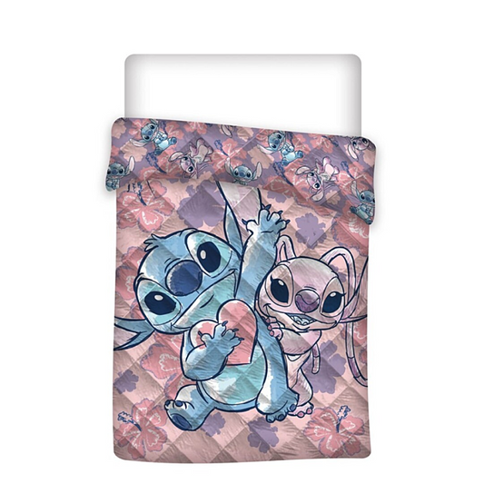 Lilo Stitch BedSprei 140x200 Duurzaam Polyester 2in1