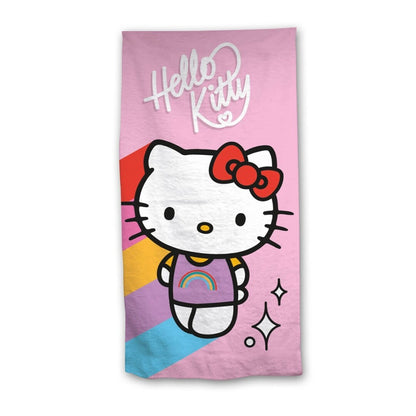 Hello Kitty Handdoek 70x140 Duurzaam Polyester