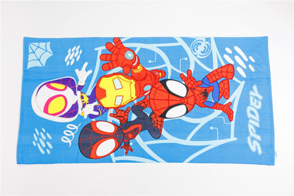 Spiderman Spidey Handdoek 70x140 Duurzaam Polyester
