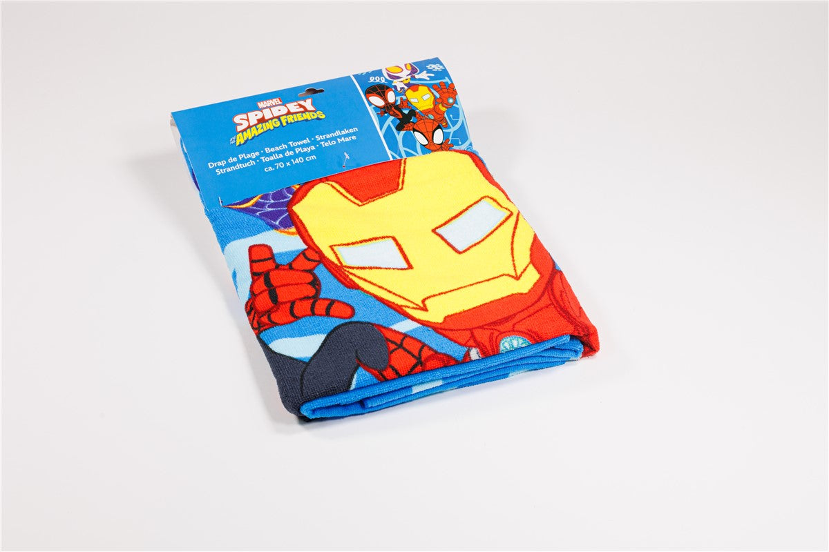 Spiderman Spidey Handdoek 70x140 Duurzaam Polyester