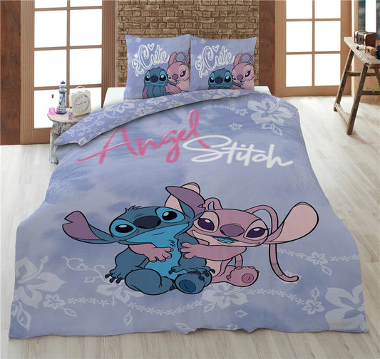 Stitch Lilo Dekbedovertrek 140x200 Duurzaam Polykatoen 2in1