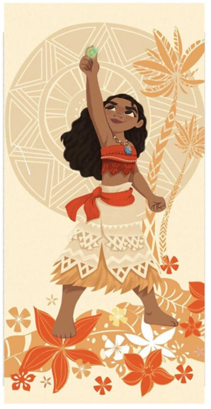 Disney Vaiana Handdoek 70x140 Duurzaam Polyester