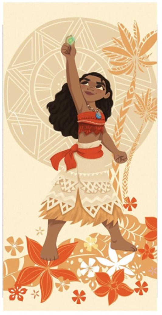 Disney Vaiana Handdoek 70x140 Duurzaam Polyester
