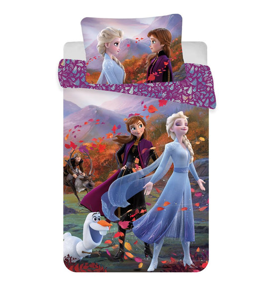 Disney Frozen Wind Dekbedovertrek 100x135 2in1