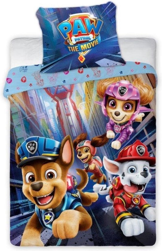 PAW Patrol Dekbedovertrek 140x200 2in1 Duurzaam Katoen