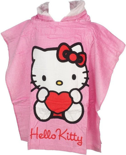 Hello Kitty Poncho 60x120 Duurzaam Katoen
