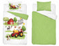 Farm Boerderij Dekbedovertrek 100x135 Katoen Duurzaam 2in1 Junior Peuter Ledikant