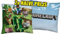 Minecraft SierKussen 40x40 Zacht Gevuld 2in1 TWEEDE HALVE PRIJS
