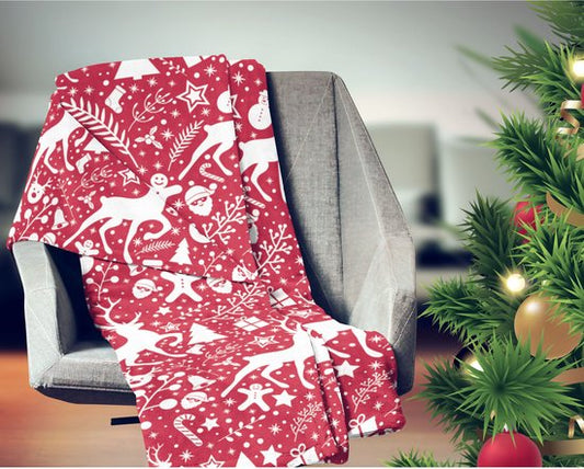 Kerst Fleeceplaid 150x200 Duurzaam