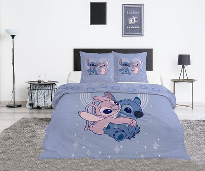 Stitch Lilo Dekbedovertrek 240x220 Duurzaam Polykatoen Lits/Jits Jumeaux