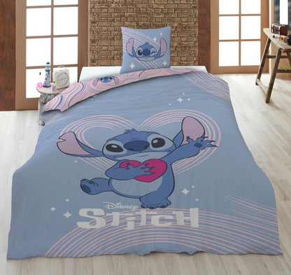 Stitch Lilo Dekbedovertrek 140x200 Duurzaam Polykatoen 2in1