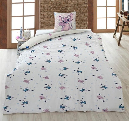 Stitch Lilo Dekbedovertrek 140x200 Duurzaam Polykatoen 2in1