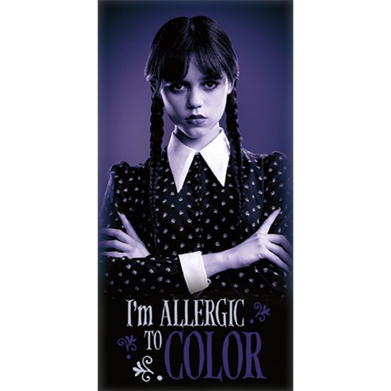 Wednesday Handdorek 70x140 Katoen Allergic to colour