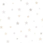 Little Ones Stars beige Behang Ster