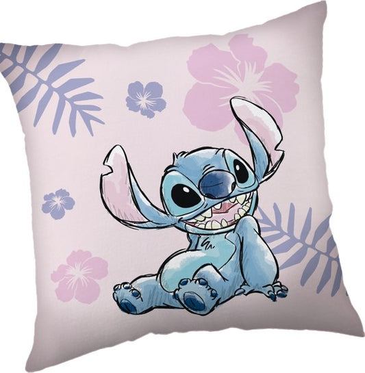 Lilo & Stich Kussen 40x40 Gevuld Duurzaam Roze