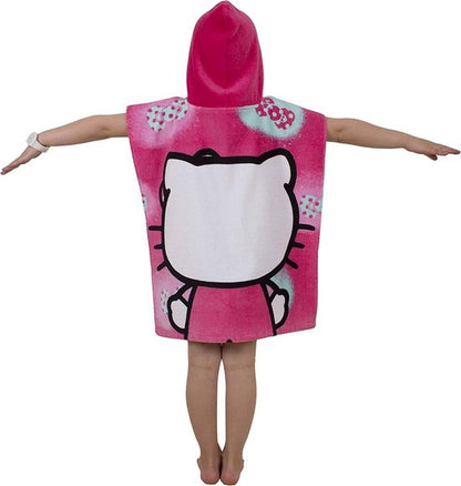 Hello Kitty Poncho 60x120 Duurzaam Katoen