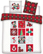 Mickey Mouse Dekbedovertrek 240x200 Flanel Minnie Mouse Kerst Christmas