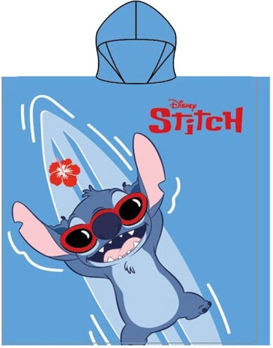 Bluey badponcho 55x110 Polyester Snel Drogend Duurzaam