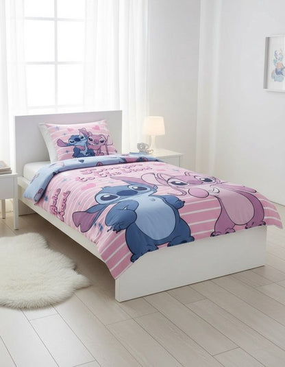 Stitch Lilo Dekbedovertrek 140x200 Duurzaam Polykatoen 2in1
