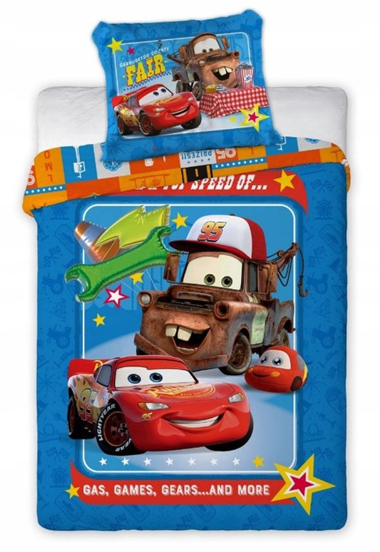 Cars Peuter Dekbedovertrek 100x135 Katoen