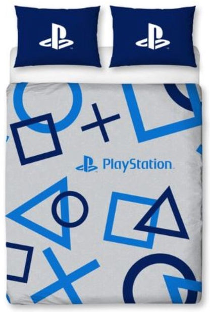 Play Station Dekbedovertrek 200x200 Katoen 2in1 Duurzaam