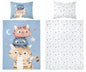 Poesjes Poes Kat Dekbedovertrek 100x135 Katoen Duurzaam 2in1 Junior Peuter Ledikant