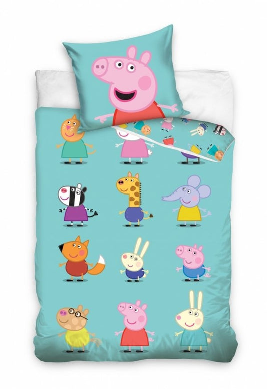 Peppa Pig Dekbedovertrek 140x200 Duurzaam
