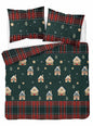 Christmas Dekbedovertrek 140x200 Kerst Katoen Xmas Gingerbread