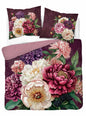 Bloemen Pioenrozen Dekbedovertrek 220x200cm Katoensatijn Duurzaam 2in1 Holland Collection