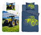 Tractor Dekbedovertrek Traktor 140x200 Katoen 2in1 Glow in the Dark