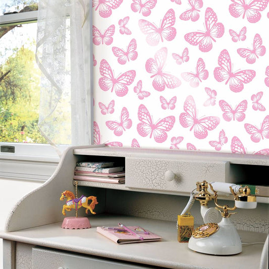 Vlinders Behang