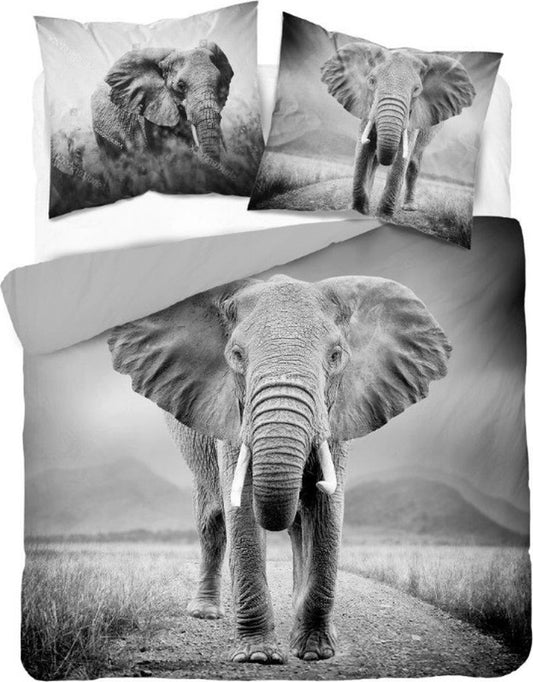Olifant Dekbedovertrek Tweepersoons 220x200 2in1 Duurzaam