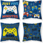 Game sierkussen 40x40cm INCL vulling 2in1 Joystick Glow in the Dark