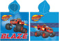 Blaze Badponcho 70x140 2in1 Duurzaam Katoen peuter