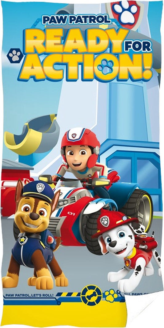 Paw Patrol Handdoek 70x140 Katoen Duurzaam