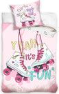 Skateboard Dekbedovertrek 140x200cm Duurzaam Katoen 2in1
