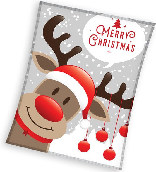 Kerst Fleeceplaid 150x200 Duurzaam